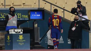 El Barça en vilo: la sanción que recibiría Lionel Messi tras la roja en la final de la Supercopa de España