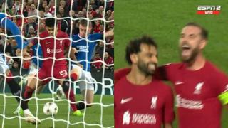 Estira la ventaja: Salah anota el 2-0 de Liverpool vs. Rangers en UCL [VIDEO]