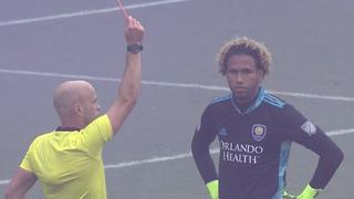 Pedro Gallese atajó penal y fue expulsado por adelantarse en el Orlando City vs. New York City FC