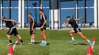 ¡Le tomó el pelo! Cristiano Ronaldo ridiculiza a Higuaín en duelo de 'sprints' con Juventus [VIDEO]