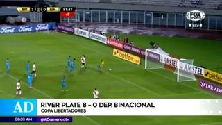 River despunta como equipo con más goleadas a favor en Copa Libertadores