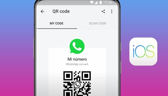 Te enseñamos cómo crear un código QR de WhatsApp en instantes desde un iPhone. (Foto: composición MAG)
