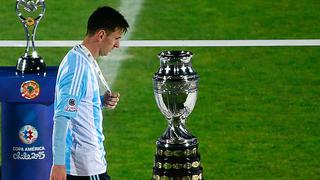 Lionel Messi: "Sería una gran decepción perder la final con Chile"