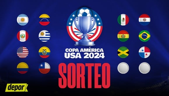 Mira el Sorteo de Copa América 2024 desde USA: horario, dónde ver y grupos. (Diseño: Depor)