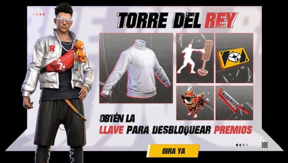 Premios en Free Fire