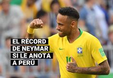 Selección brasileña: Este es el récord que podría alcanzar Neymar si convierte un gol ante Perú