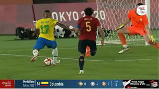 De ser echado por el Barça a darle el oro a Brasil: gol de Malcom en la final de Tokio 2020 [VIDEO]