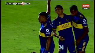 ¡Apareció Wanchope! Ábila anotó un golazo de cabeza para el 2-0 de Boca Juniors sobre Universitario [VIDEO]
