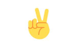 WhatsApp: qué significa el emoji de la mano con dos dedos