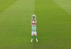 Celtic se coronó campeón en Escocia y su capitán alzó el título en su estadio para que hinchas lo vieran por TV [VIDEO]