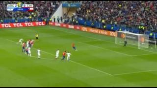 Comenzó otro partido: Arturo Vidal anotó el 2-1 de penal ante Argentina en Arena do Corinthians por Copa América [VIDEO]