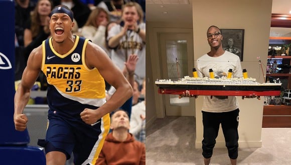 Myles Turner no solo destaca en la NBA con los Indiana Pacers, sino por su impresionante colección de Lego. | Crédito: @turner_myles / Instagram / @Original_Turner / Twitter