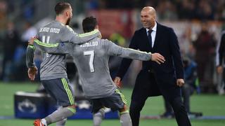 Cristiano se quejó de los abrazos de la 'MSN' pero Zidane tiene este ritual