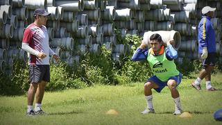 Sport Rosario y el curioso trabajo antes de enfrentar a Sporting Cristal con tubos de desagüe