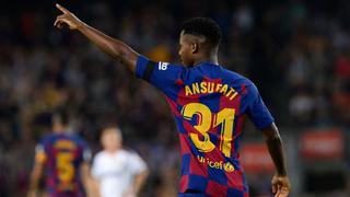Este 'Chaval' no cree en nadie: Ansu Fati sienta a Messi y será titular por primera vez en Champions League