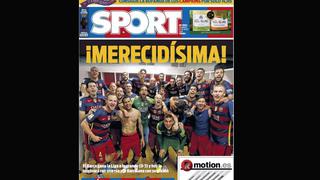 Barcelona campeón: así informan los diarios del mundo su título de Liga BBVA