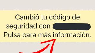 WhatsApp: cómo eliminar el mensaje “cambió tu código de seguridad”