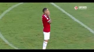 No te lo puedo creer: Paolo Guerrero se perdió un gol cantado en duelo del Inter vs Ceará por Brasileirao