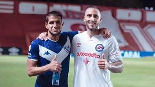Con pasado celeste: Luis Abram y Emanuel Herrera se encontraron en la liga argentina 