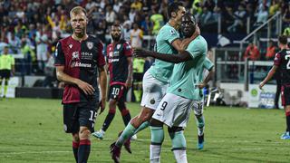 Indignación total: Lukaku fue víctima de insultos racistas de parte de hinchas del Cagliari en Italia [VIDEO]