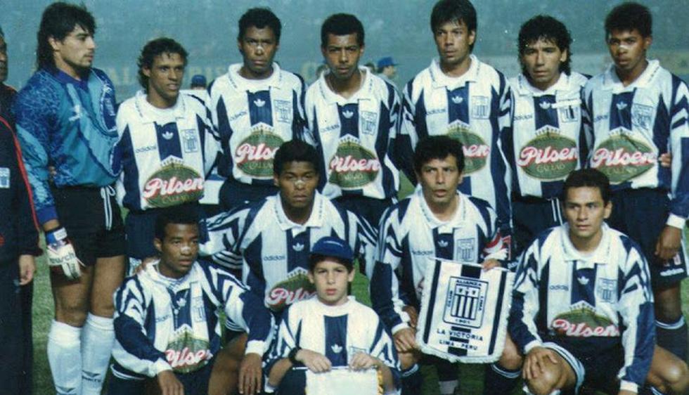 Este fue el once de Alianza Lima que enfrentó al Real Madrid el 12 de junio de 1996 (Archivo)