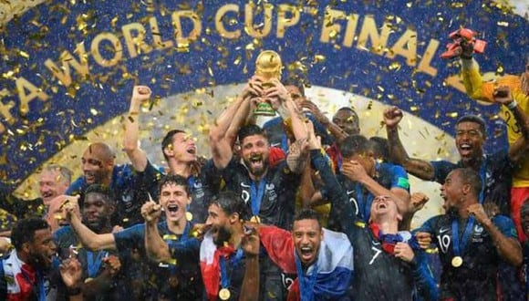 Francia fue campeón del Mundial 2018. (AP)