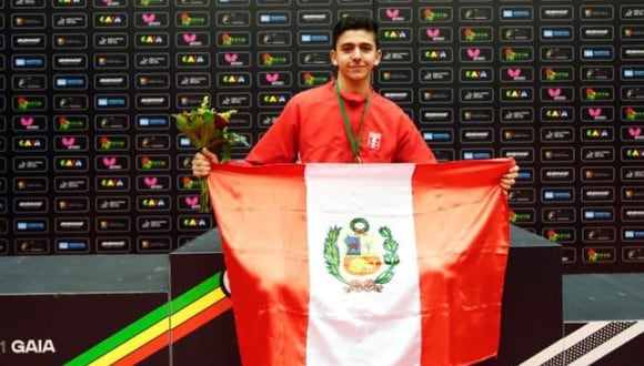 Nano Fernández se quedó con la medalla de bronce en Mundial Juvenil de Tenis de Mesa. (Difusión)
