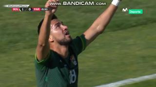 Zurdazo y a cobrar: Ramallo y su golazo para el 1-0 del Bolivia vs. Paraguay [VIDEO]