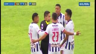Abre el marcador: gol de Carlos Ross de penal para el 1-0 de Sport Huancayo vs. Alianza Lima [VIDEO]