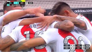 Un ‘asesino’ bueno: Montiel anota el 1-0 de River vs. Aldosivi por la Copa de la Liga [VIDEO]
