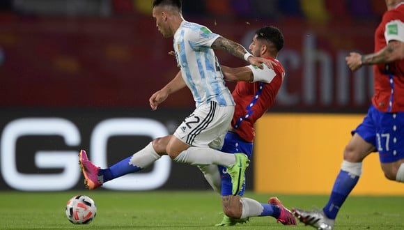 Chile y Argentina igualaron a un gol por lado en Santiago del Estero. (Foto: Agencias)