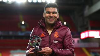 Casemiro recibe más elogios después del partido del Real Madrid contra Liverpool