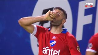 Remonta el ‘Decano’: doblete de Emanuel Gigliotti para el 2-1 de Nacional vs. Vélez [VIDEO]