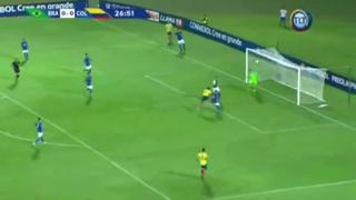 Por todo lo alto: Cetré marcó de cabeza el 1-0 de Colombia sobre Brasil en el cuadrangular final [VIDEO]