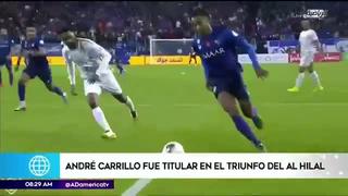 André Carrillo se acerca a primeros puestos del fútbol árabe