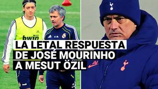 La contundente respuesta de Mourinho a la provocación de Mesut Özil en el Tottenham