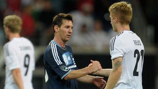 "Me alegraría que juegue Messi, es el mejor del mundo": Marco Reus palpita el debut en Champions