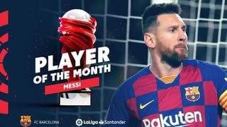FIFA 20 elige a Lionel Messi como el jugador del mes de LaLiga para Ultimate Team