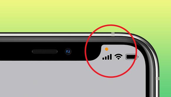 Aquí te compartimos a detalle qué quiere decir el punto naranja en el iPhone. (Foto: Mag/Apple)