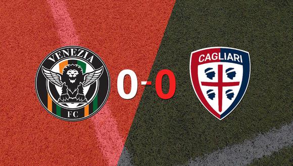 Venezia y Cagliari no se sacaron ventaja y terminaron sin goles