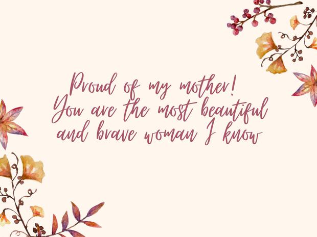 Proud of my mother! You are the most beautiful and brave woman I know. | Photo by Canva / Depor Composition