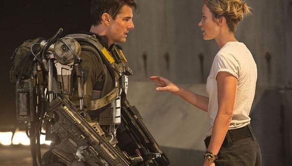 Tom Cruise y Emily Blunt son los protagonistas de "Al filo del mañana" (Foto: Warner Bros. Pictures)
