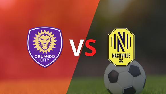 Termina el primer tiempo con una victoria para Orlando City SC vs Nashville SC por 1-0