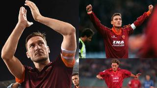 Toda una vida en Roma: la evolución como futbolista de Totti en su amada 'Loba' durante 25 años