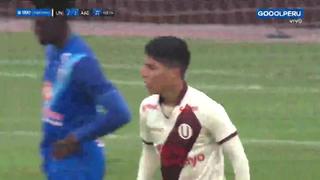 El primero como profesional: Piero Quispe anotó el 2-2 del Universitario vs. Alianza Atlético [VIDEO]