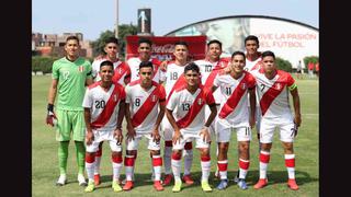 Pensando en el Mundial: Selección Peruana sub 17 goleó 4-1 a Chile en partido amistoso [FOTOS]