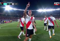 Cerca al título: Palavecino anotó gol del 1-0 en el River Plate vs. Racing Club [VIDEO]