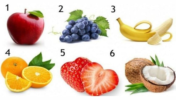 TEST VISUAL | Sumérgete en este análisis entretenido que te conectará de una manera única con tu personalidad a través de la elección de una fruta.