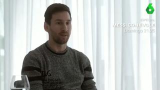 Lionel Messi reveló su futuro: revive todas sus declaraciones de la entrevista en ‘La Sexta’