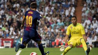 No le salió nada: zurdazo de Messi terminó en el palo por vuelta de la Supercopa de España [VIDEO]